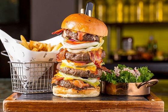 Burger Challenge at STACKed - OZO Chaweng Samui
